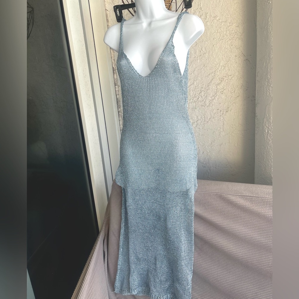 Aqua Shimmer Classy Cover Up